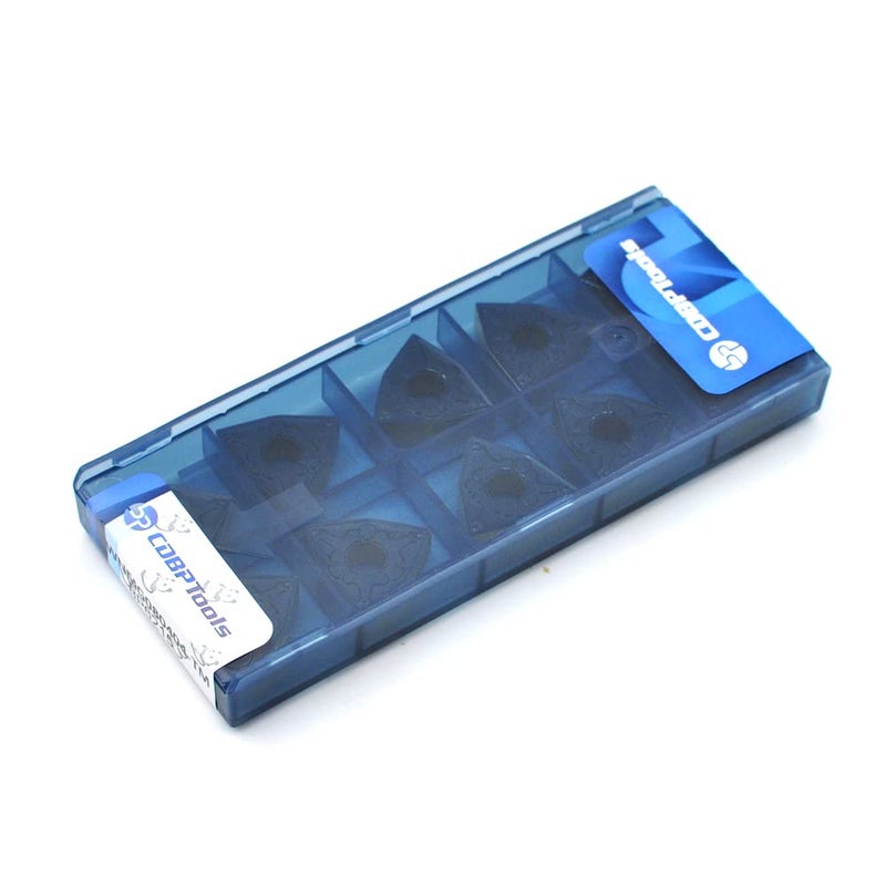 CDBP CNC Carbide Inserts WNMG431 Wnmg080404-TM for Metal Cutting Steel, Semi-Finishing chipbreaker for Turning Insert, 10 PCS - Image 5